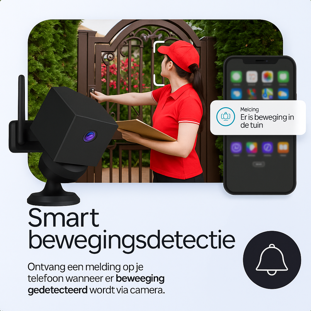 Slimme Draadloze Beveiligingscamera Pro
