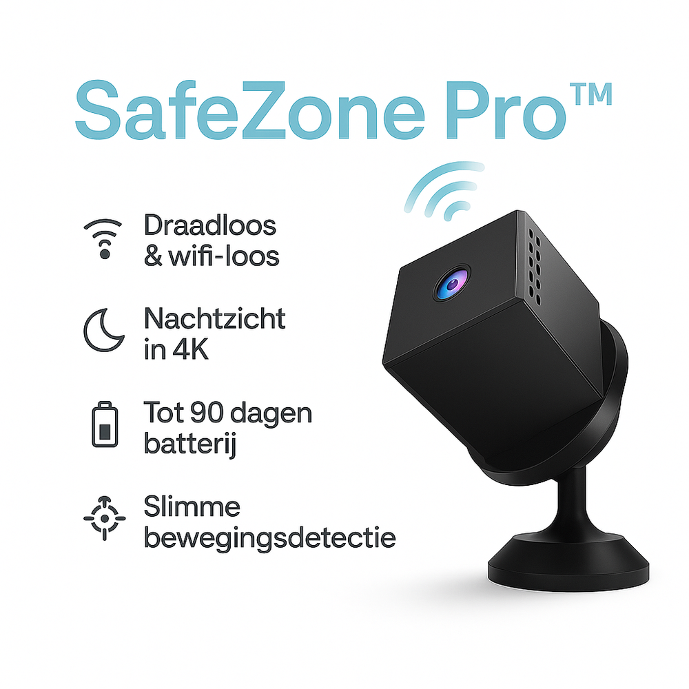 Slimme Draadloze Beveiligingscamera Pro