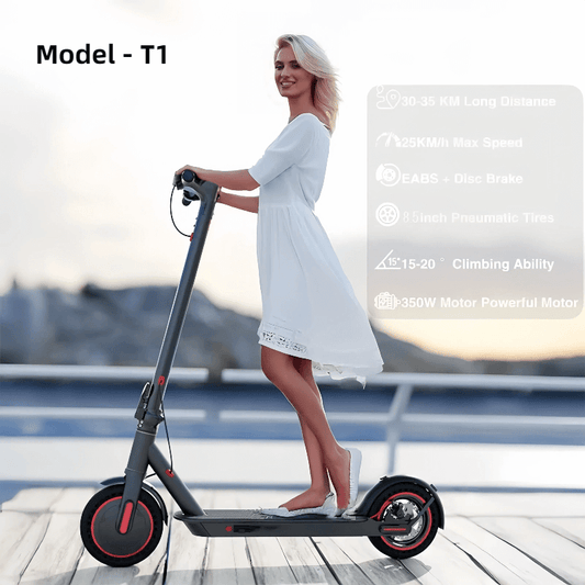 T1/T1 PRO Foldable E-Scooter with 350W Motor & 36V 10.4Ah Battery